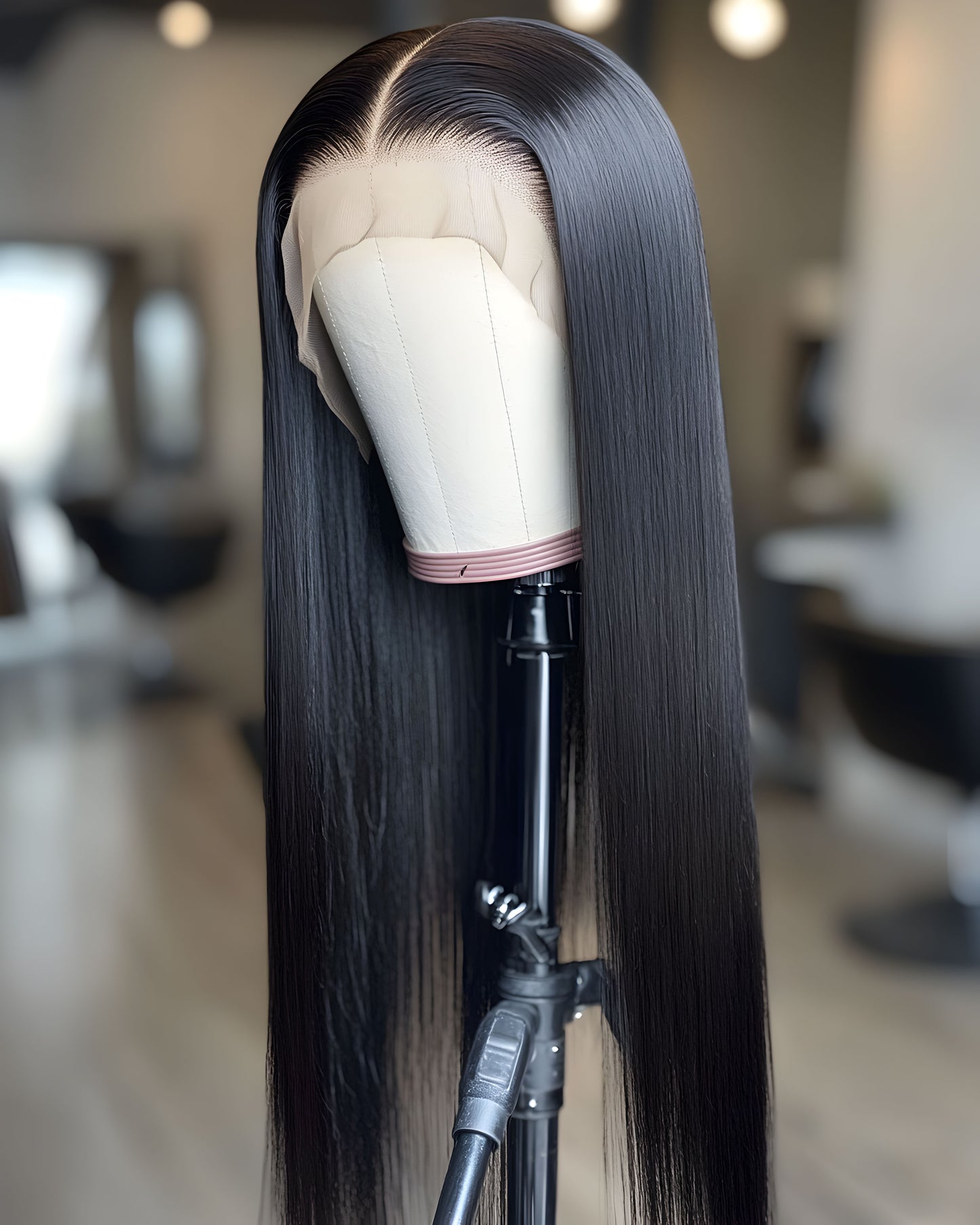 13x4 HD Lace Wig – Straight | Full Frontal | Raw Human Hair