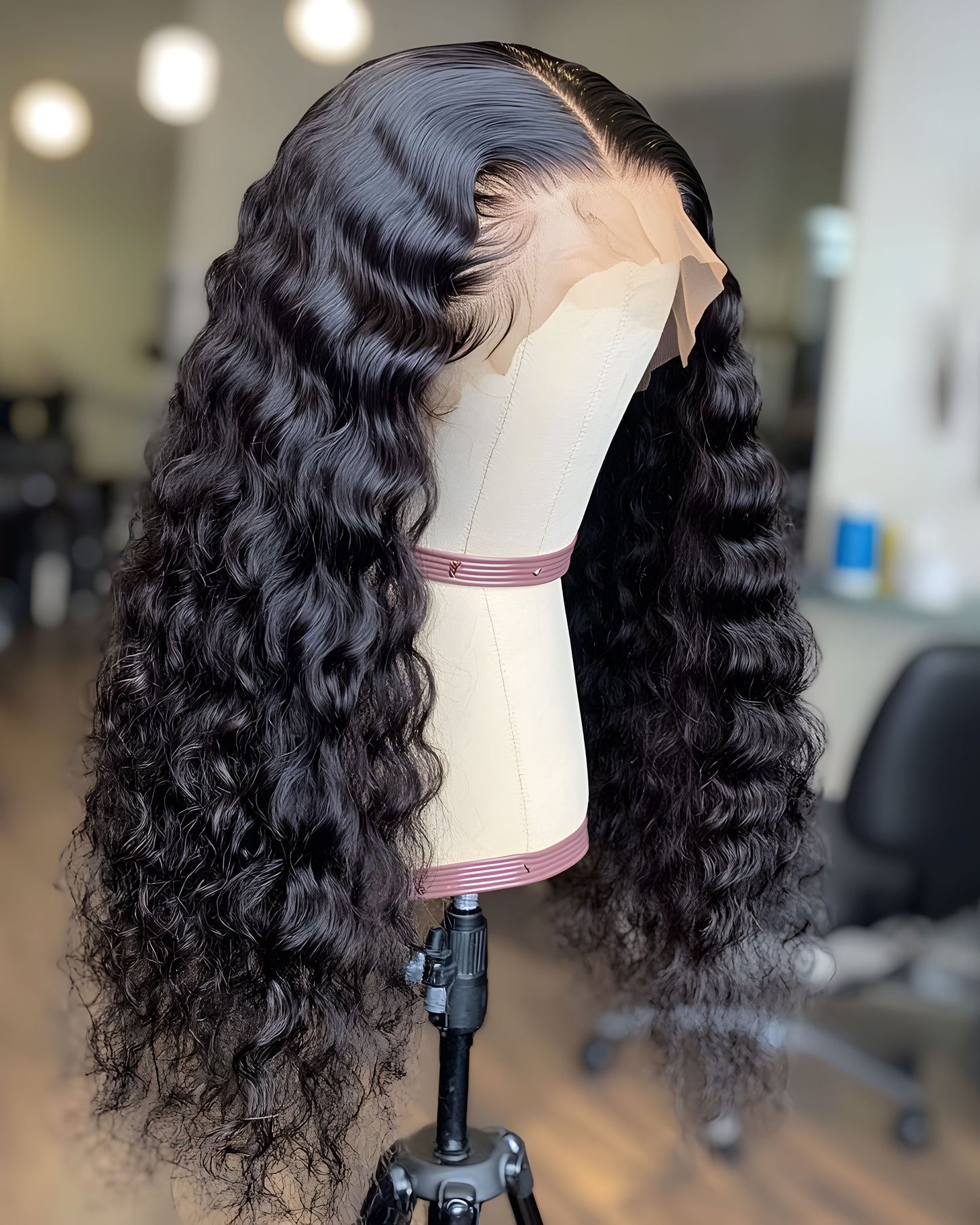 13x4 HD Lace Wig – Loose Deep | Raw Human Hair 210% Density