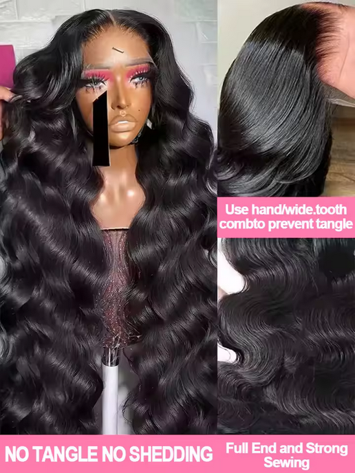 Body Wave Wig – 13x4 Lace Frontal | 210% Raw Human Hair