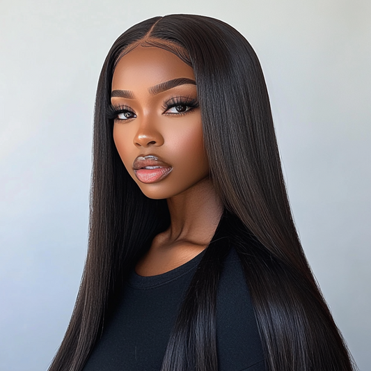 13x4  HD Lace Wig – Straight | Full Frontal | Raw Human Hair