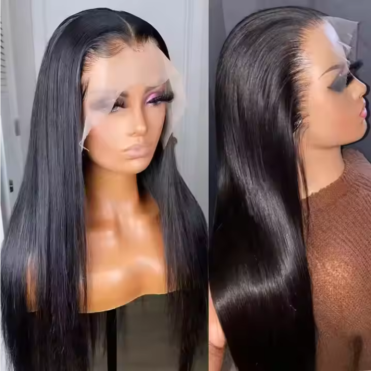 13x4  HD Lace Wig – Straight | Full Frontal | Raw Human Hair